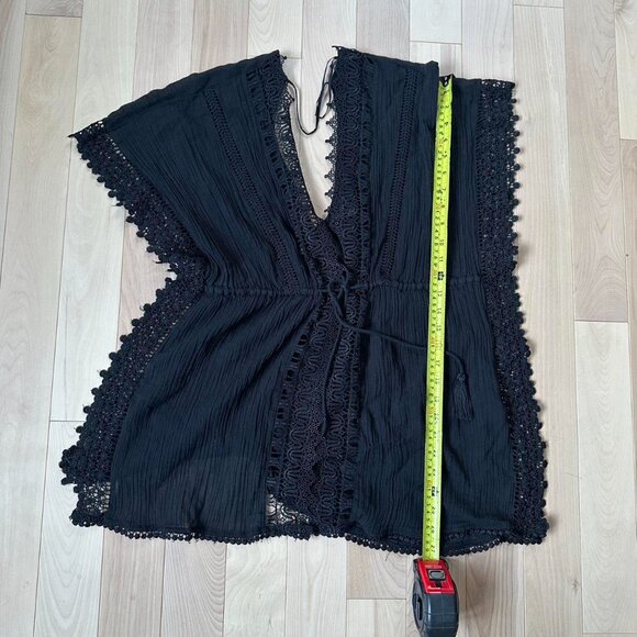 Topshop Crochet Boho Tunic - Victoria’s Secret Coachella Vibes - Size S - Picture 6 of 7